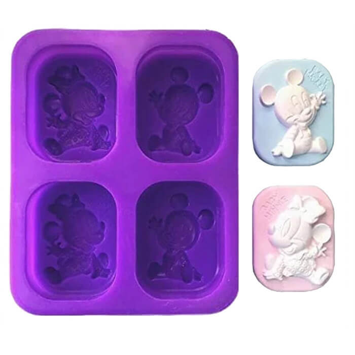 Mickey/Minnie Toy Silicon Moulds