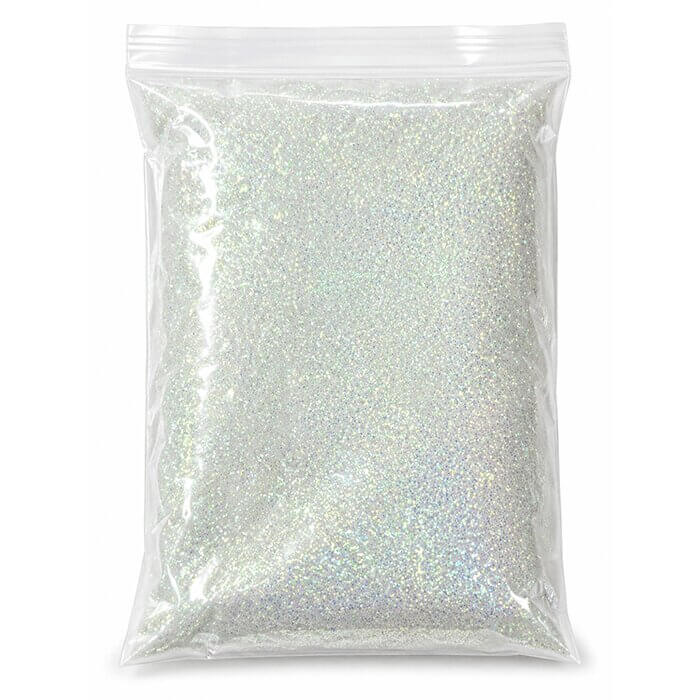 Rainbow Milky White Glitter